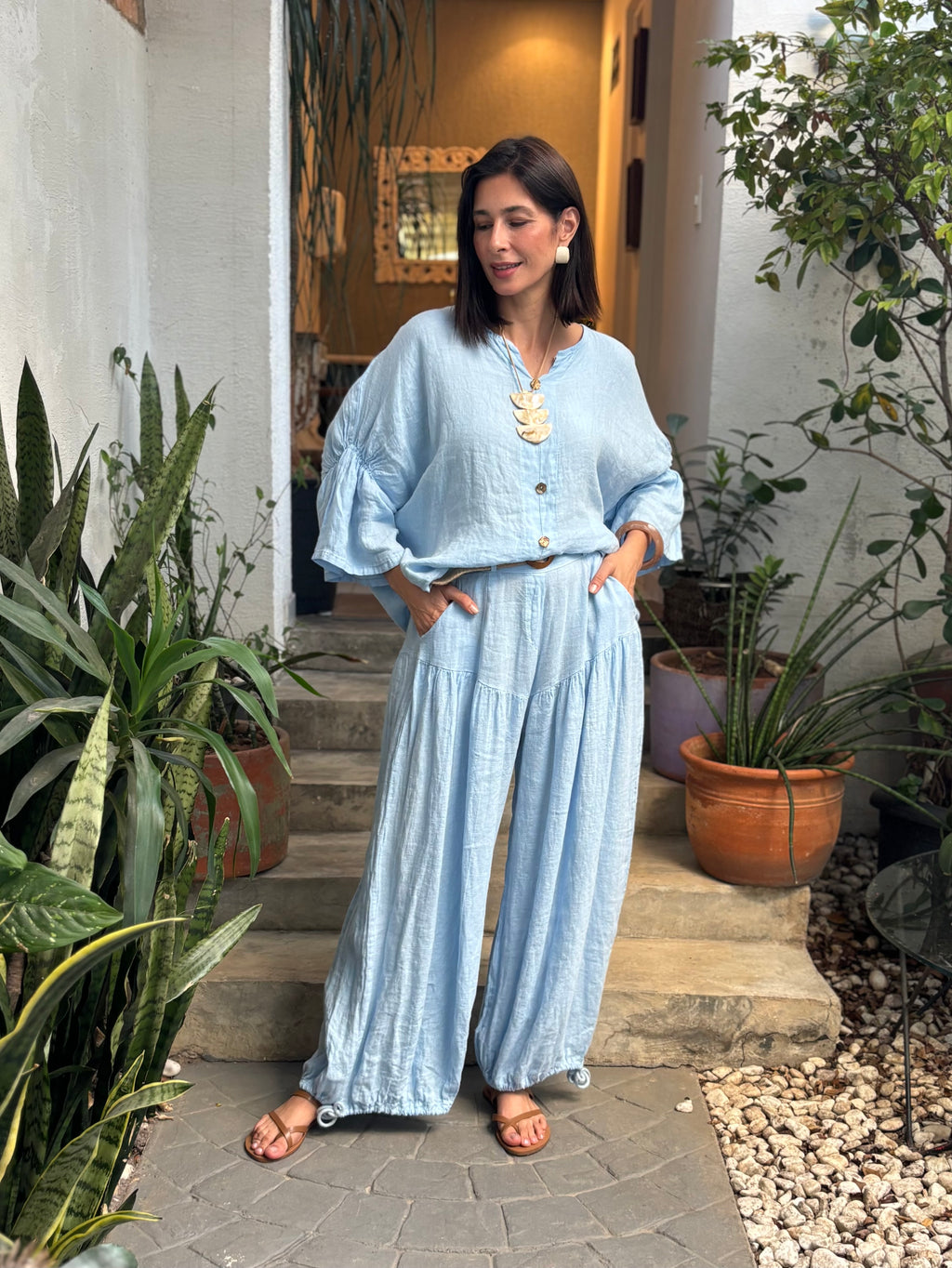 CONJUNTO EMILIA BLU