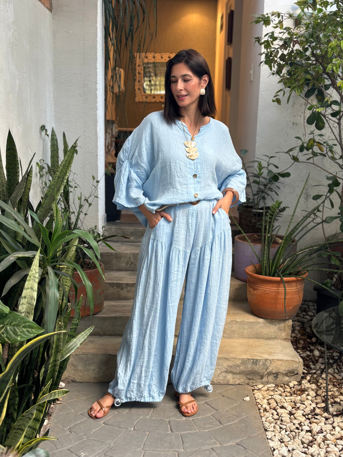 CONJUNTO EMILIA BLU