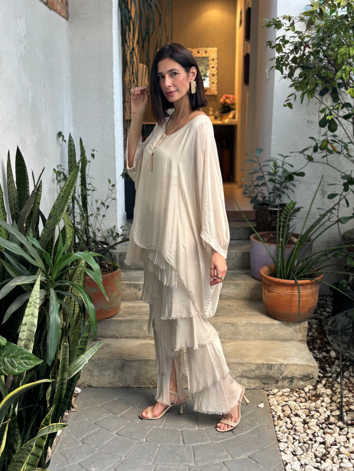 CONJUNTO ANGELISA BEIGE