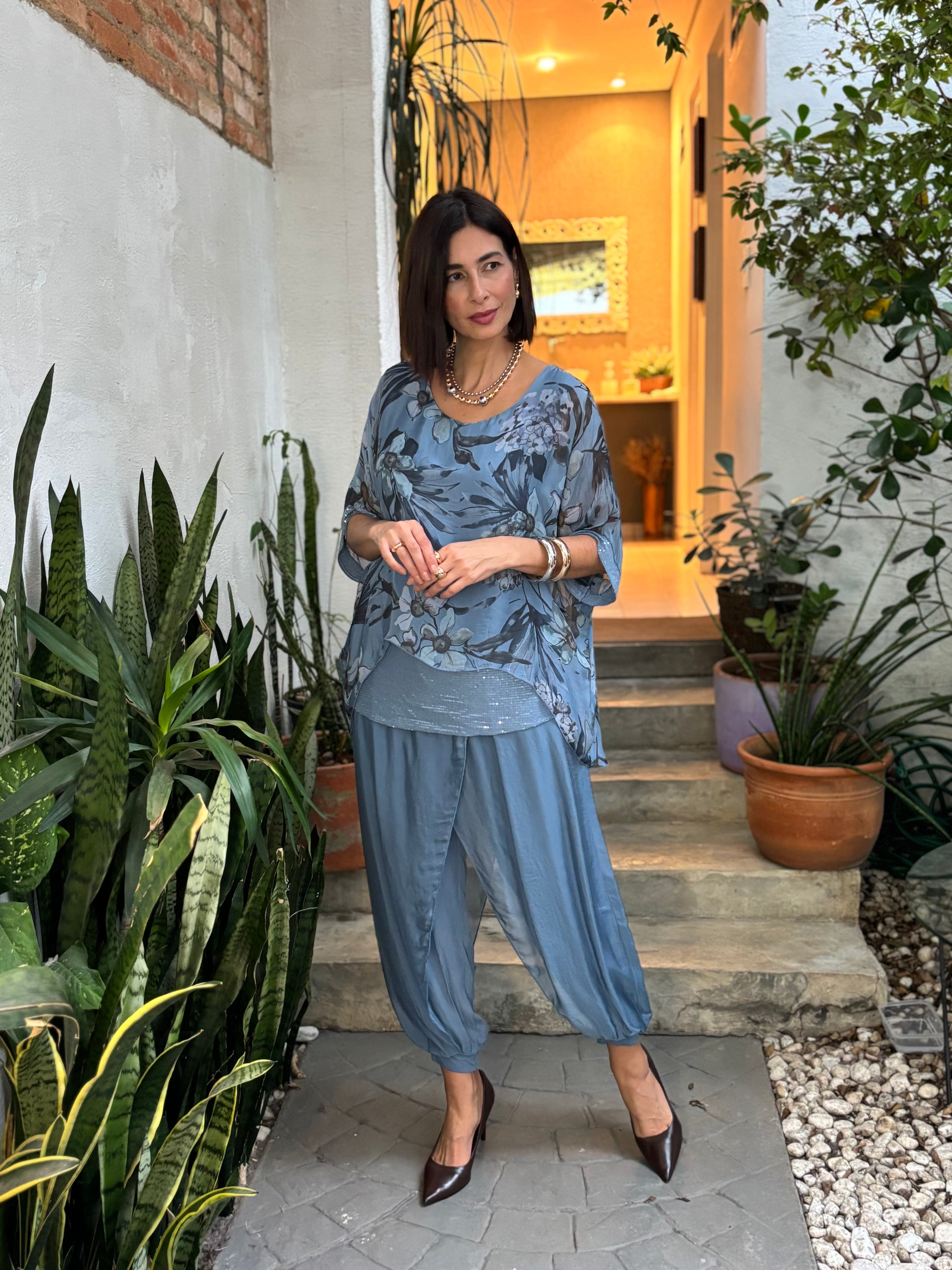 CONJUNTO MELANIA BLU