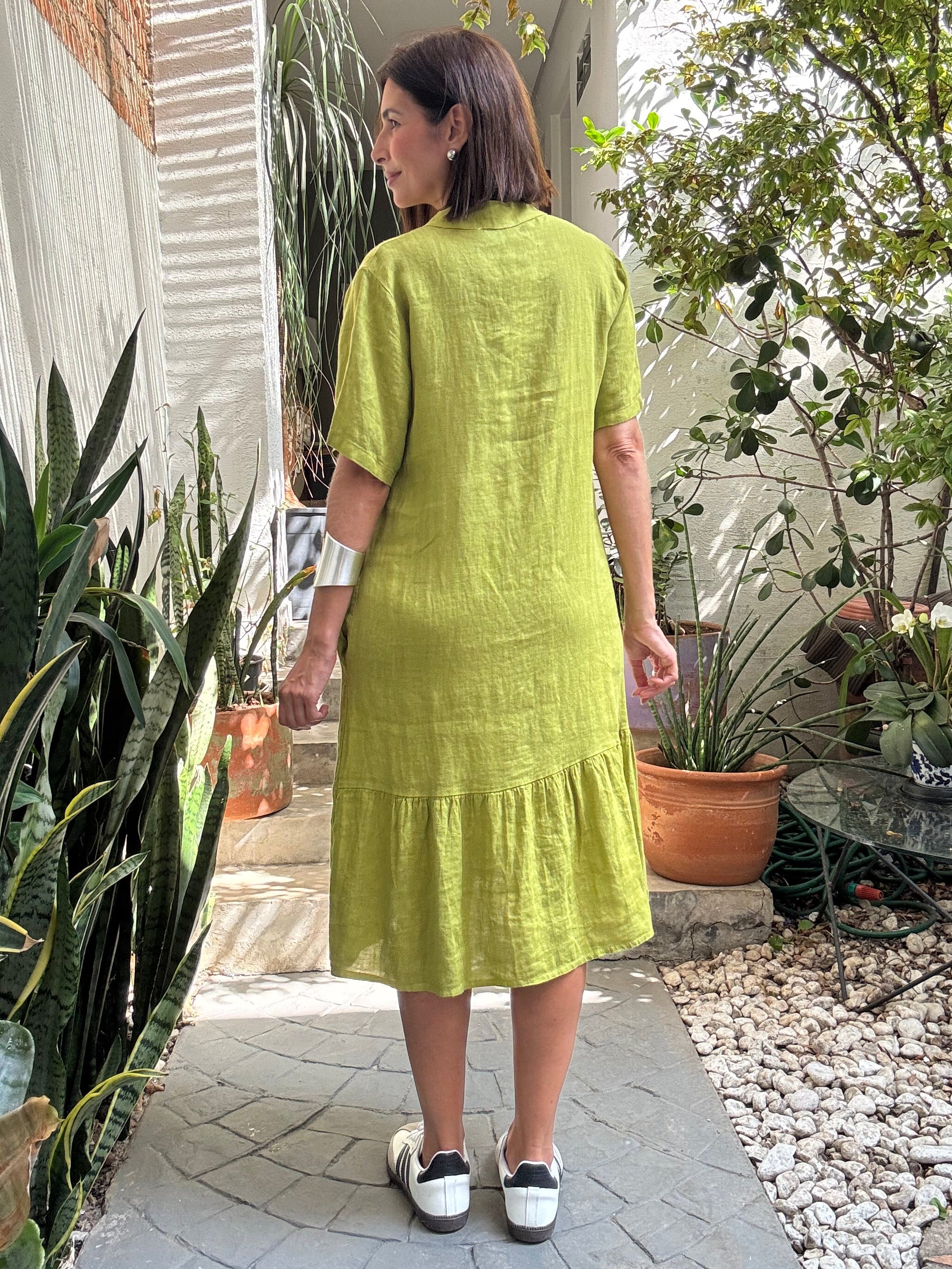 VESTIDO DONATA PISTACCHIO