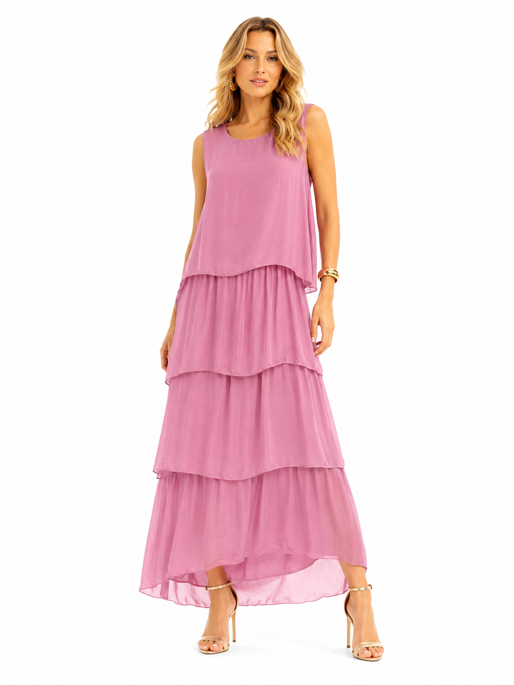 VESTIDO BOLOGNA ROSA
