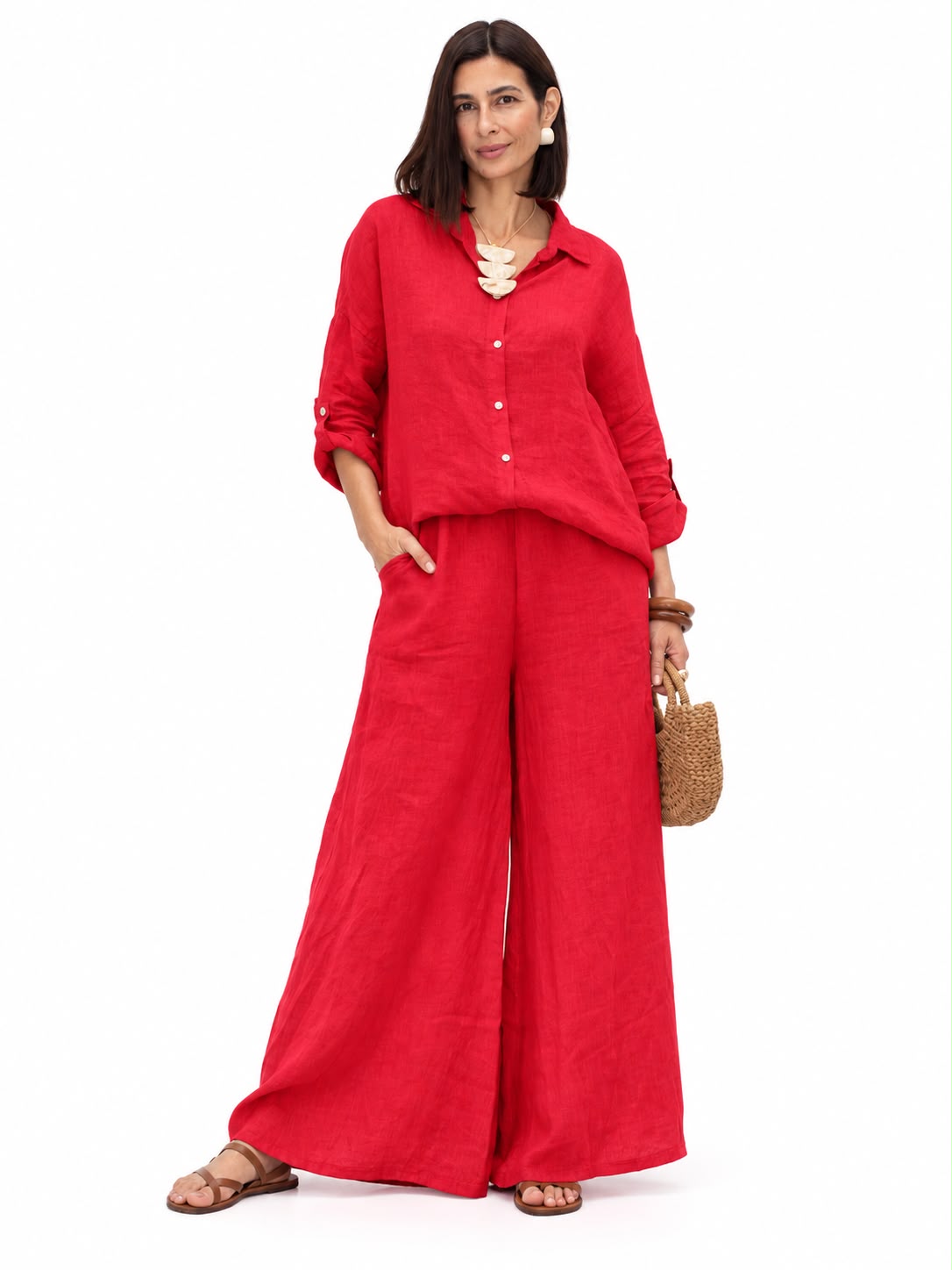 CONJUNTO LOMBARDIA ROSSO