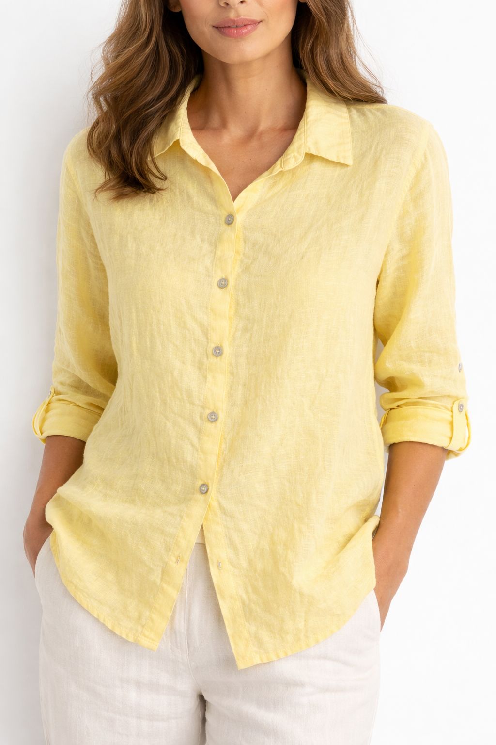 CAMISA NINA GIALLO