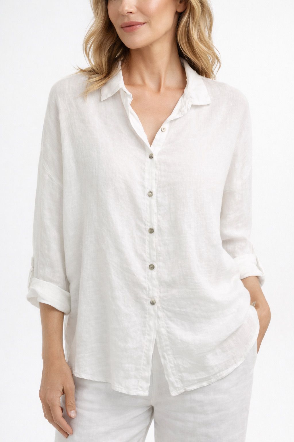 CAMISA NINA BIANCO