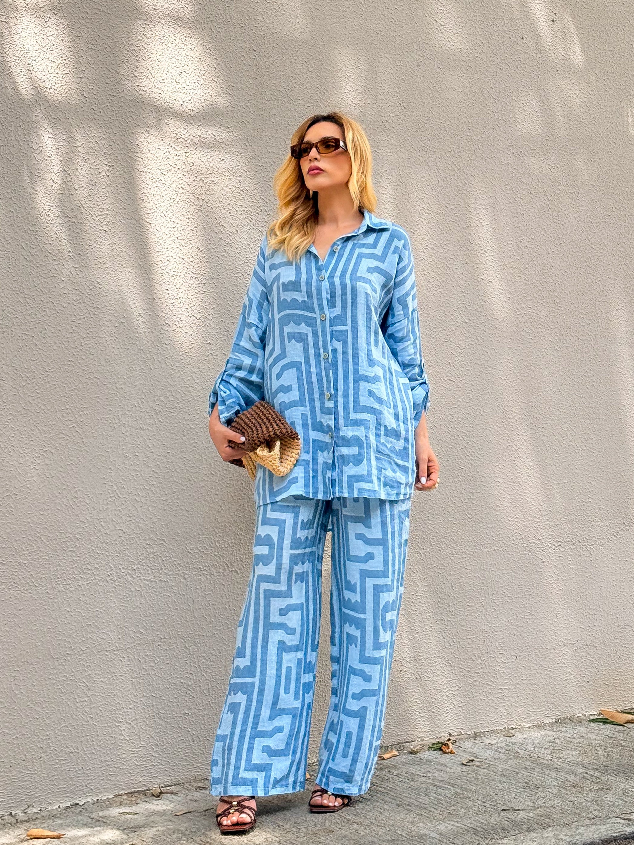 CONJUNTO LABIRINTO BLU