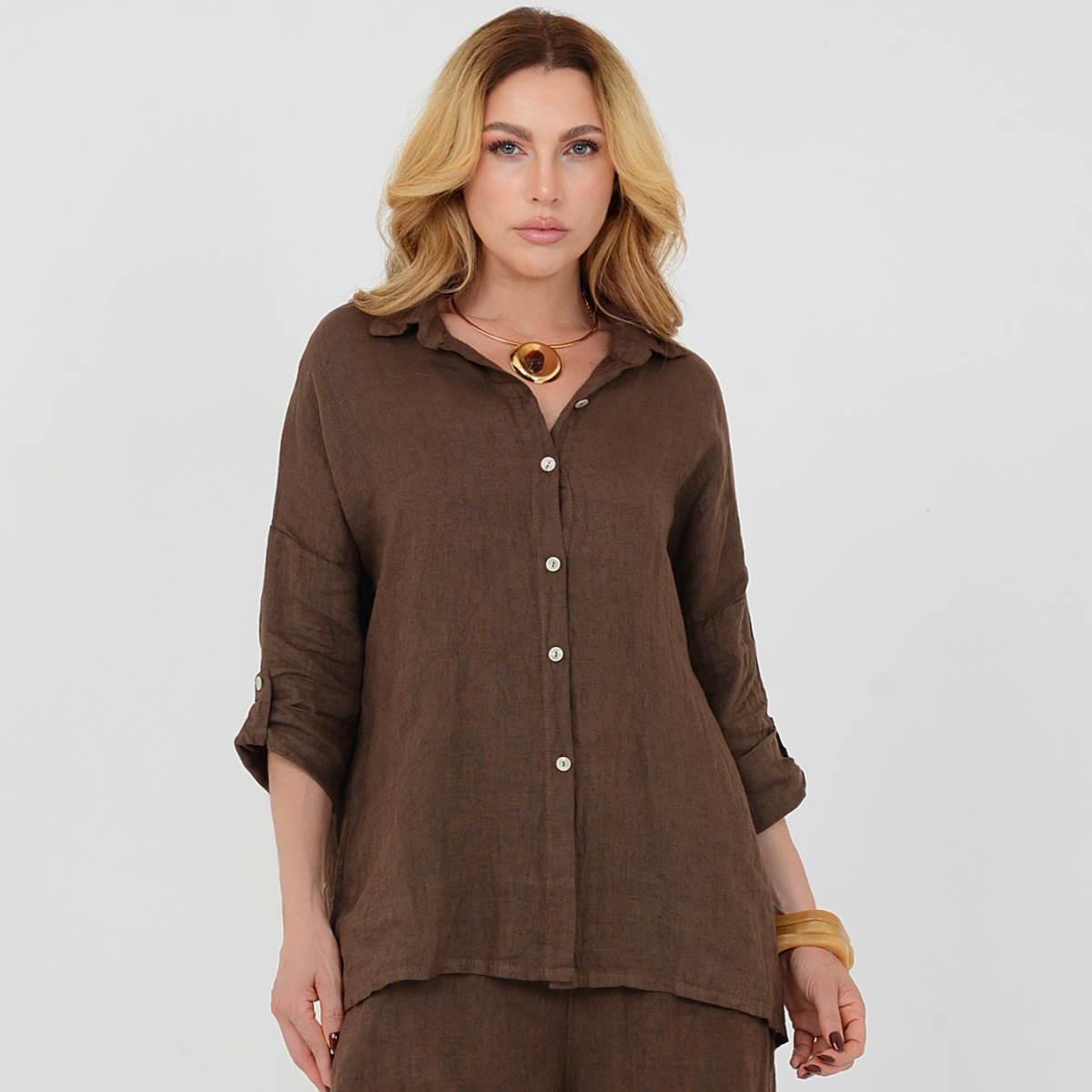 CAMISA CIOCCOLATO