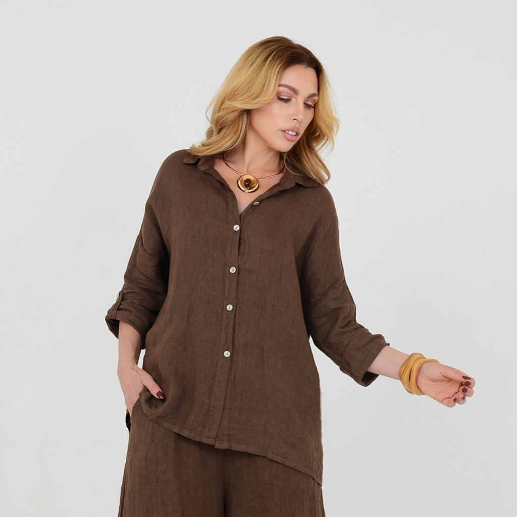 CAMISA CIOCCOLATO