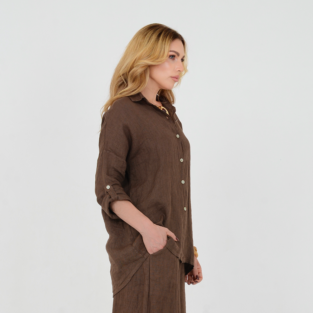 CAMISA CIOCCOLATO