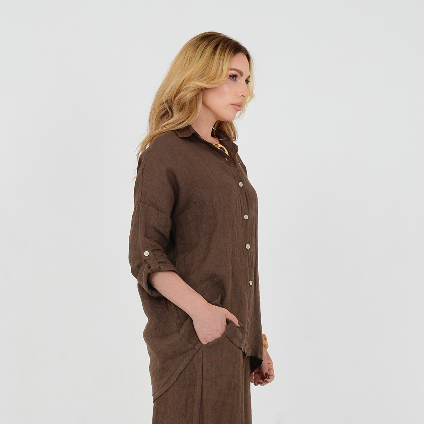 CAMISA CIOCCOLATO