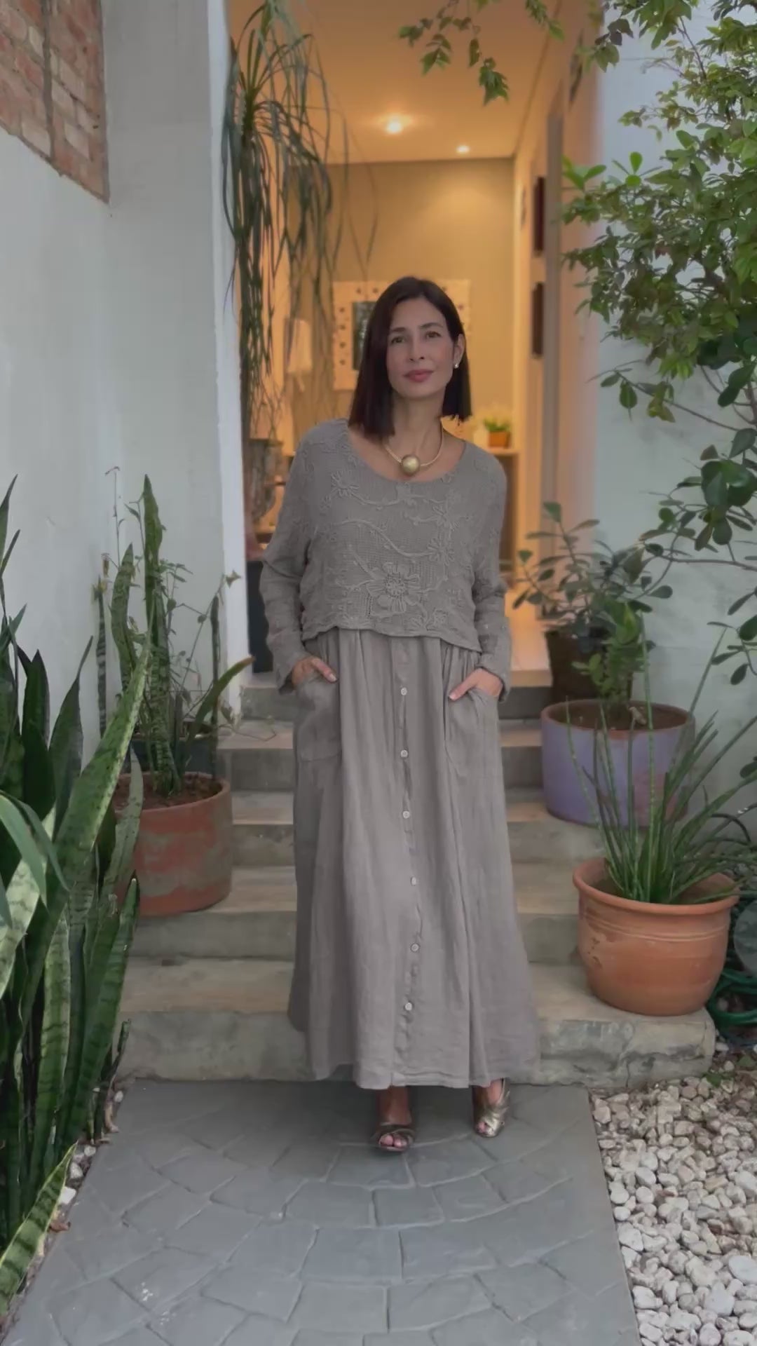 VESTIDO INES FUMÉ