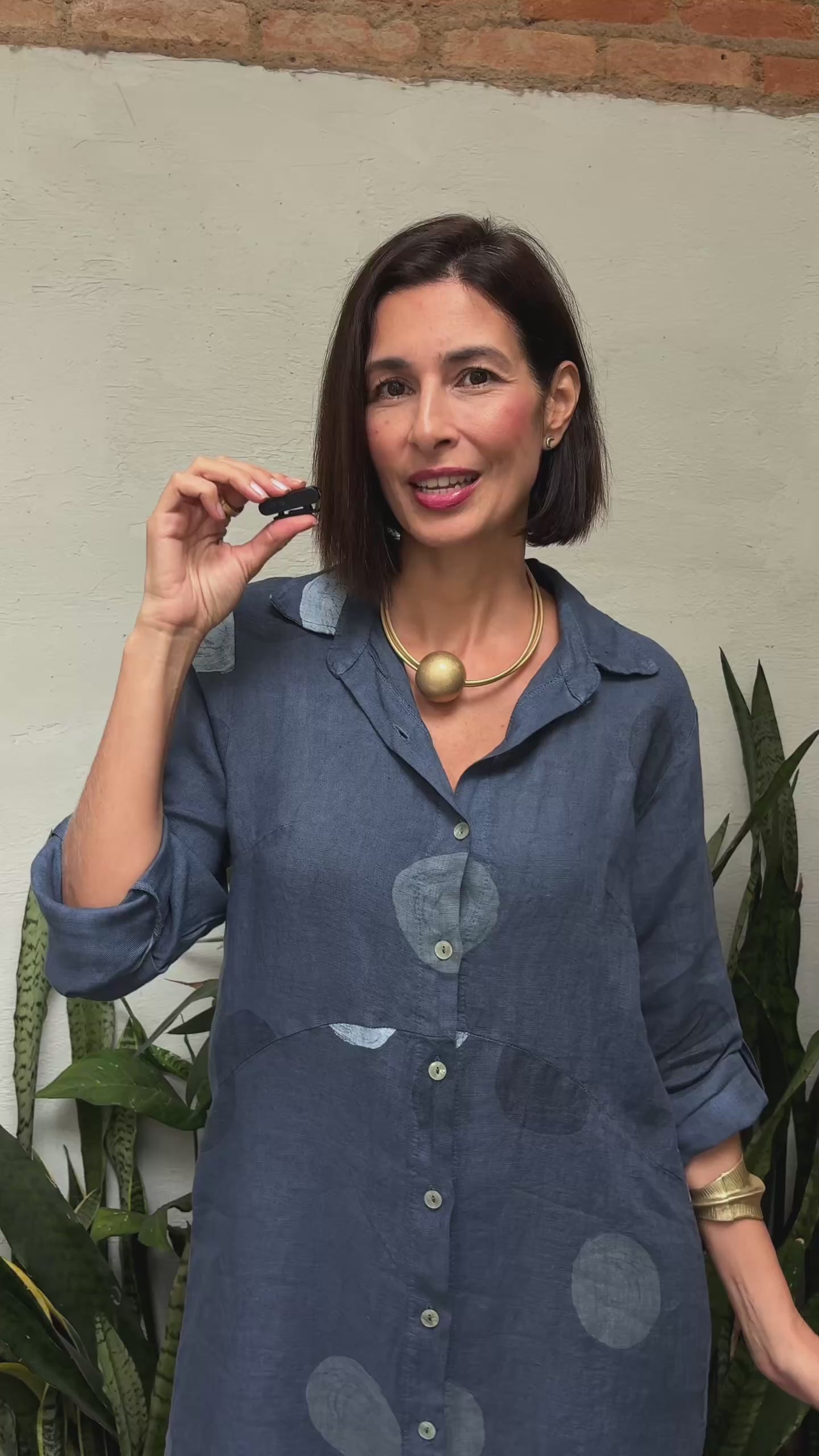 CHEMISE ELISA TERRACOTA