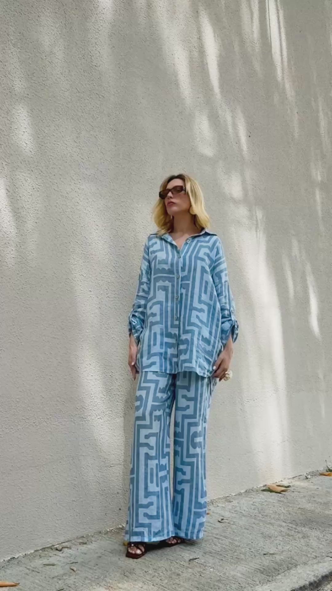 CONJUNTO LABIRINTO BLU