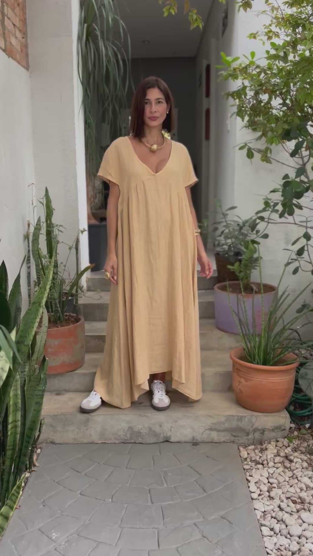 VESTIDO ADALGISA GIALLO