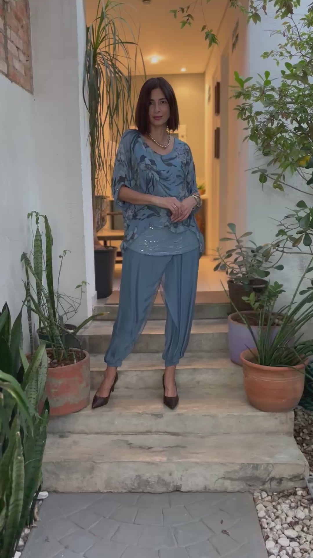 CONJUNTO MELANIA BLU